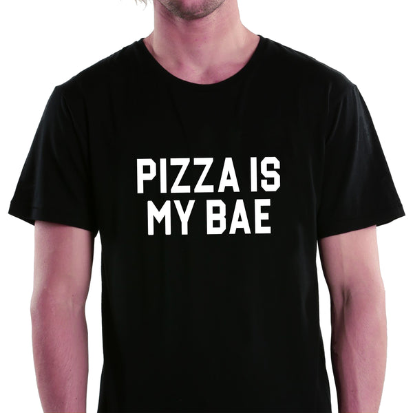 Pizza Is My Bae T-shirt for Men - Let's Beach