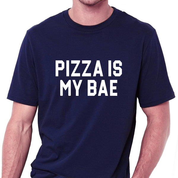 Pizza Is My Bae T-shirt for Men - Let's Beach